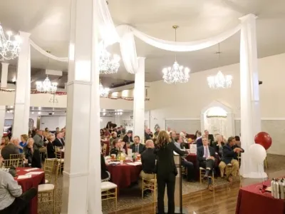 The crowd at the 2021 Main Street Celebration and Downtown Summit.