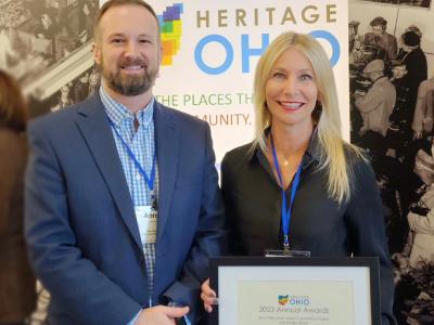 Aaron and Donna at 2023 Hertiage Ohio Confrence