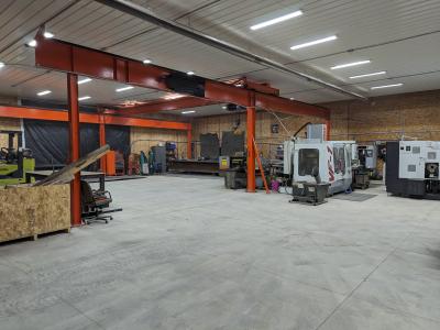The interior of Price Manufacturing's expanded