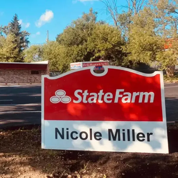 Nicole Miller-State Farm Insurance sign