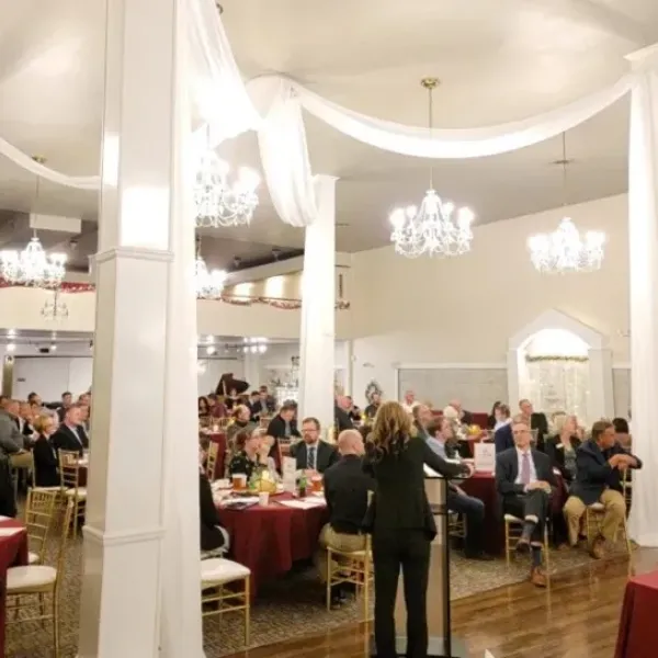 The crowd at the 2021 Main Street Celebration and Downtown Summit.