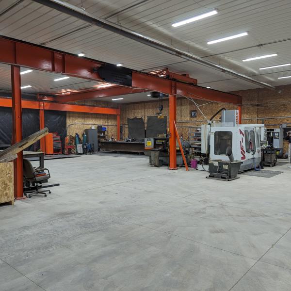 The interior of Price Manufacturing's expanded